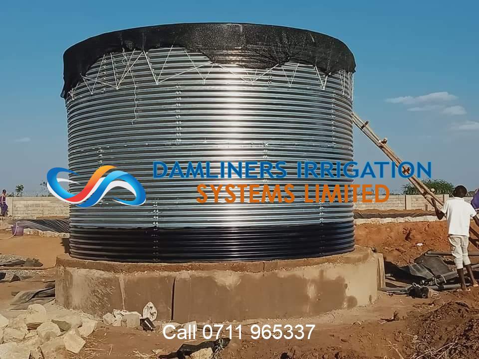 Corrugated metal tanks (galvanized)