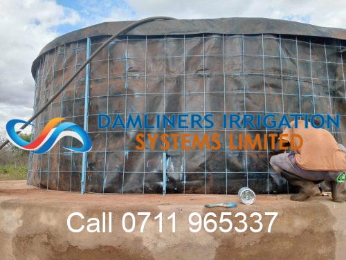 Construction of 50m³ mesh tank At Makindu, Makueni county