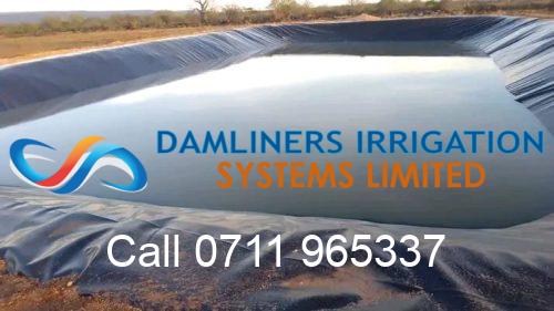 HDPE Dam Liners From Damliners Irrigation Systems